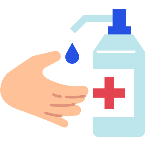 Hand Sanitizing Icon